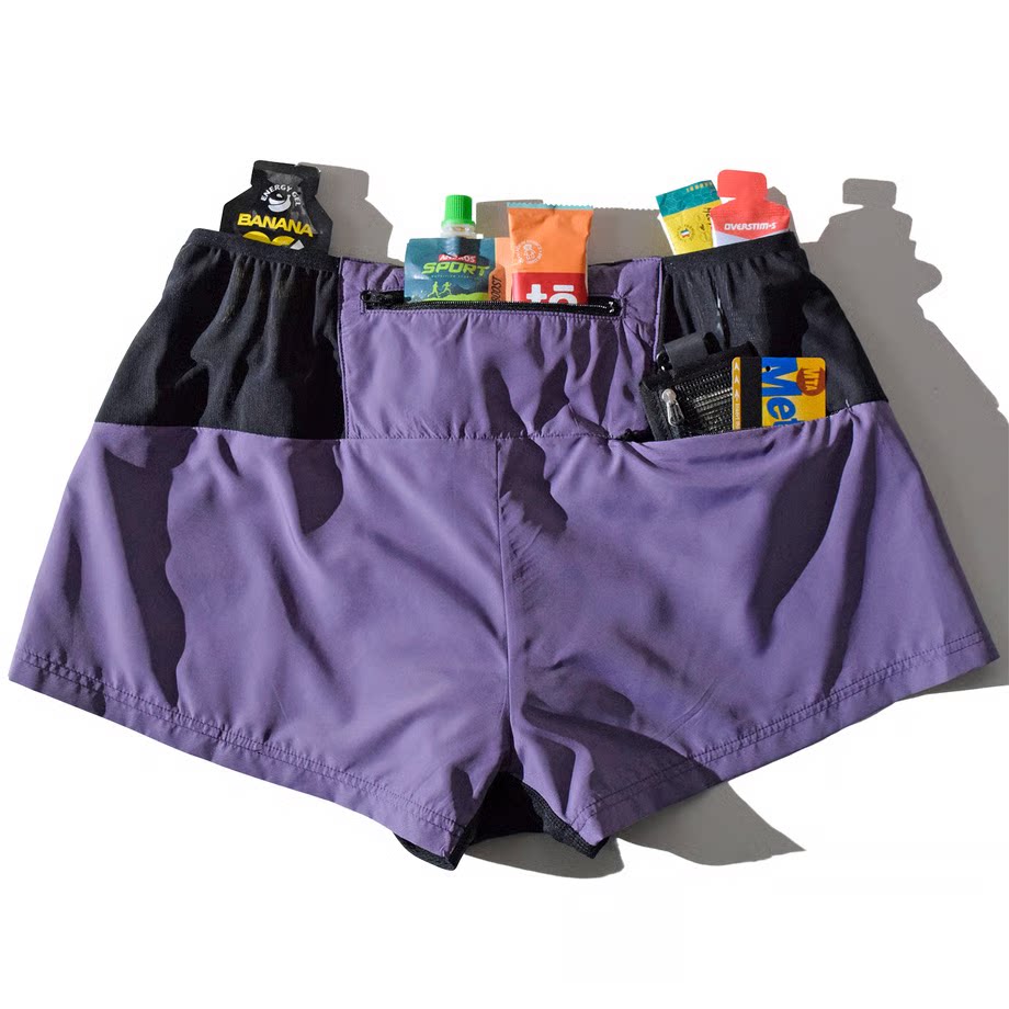 包税包邮 江户久得 ELDORESO男女同款3分短裤 户外跑步 日本代购