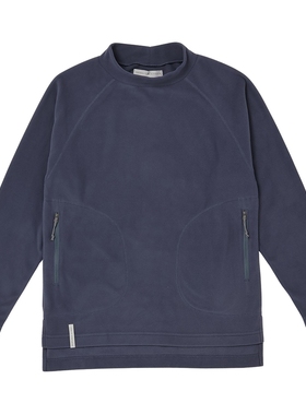 包税包邮 江户久得AXESQUIN ELEMENTS 抓绒套头卫衣 户外休闲代购