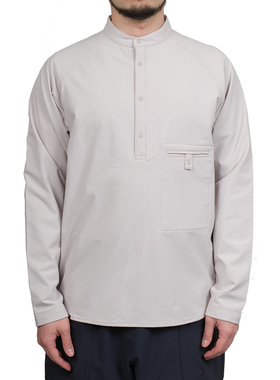 包税包邮 江户久得AXESQUIN ELEMENTS软壳式套头衬衫户外休闲代购