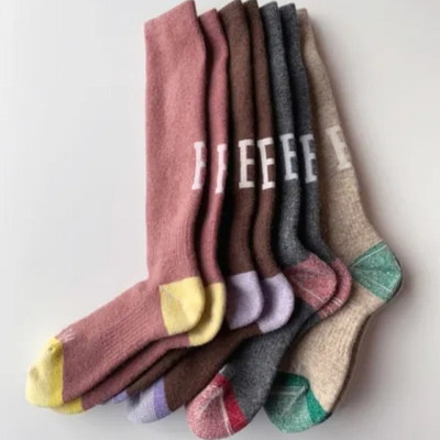 两双包邮 江户久得 BOGEN 羊毛混纺袜 BG-201-3滑雪保暖休闲 代购