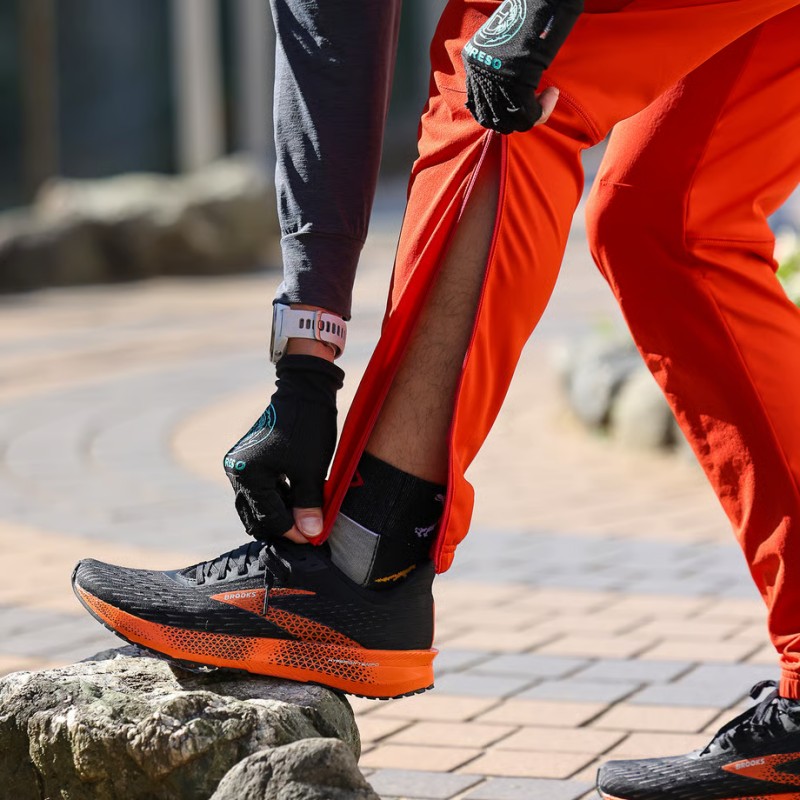 江户久得 ELDORESO男女同款长裤  户外跑步 日本代购