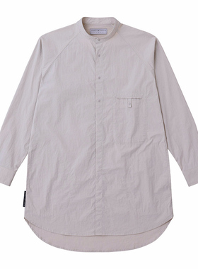 包税包邮 江户久得AXESQUIN ELEMENTS 中性长款衬衫户外休闲 代购