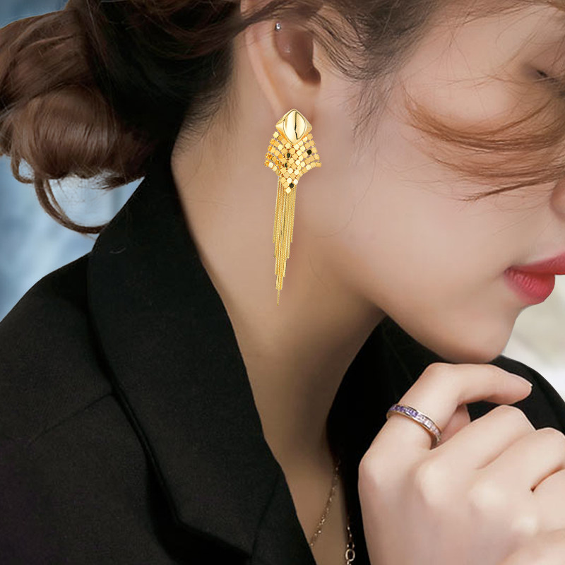 欧美几何菱形亮片耳环轻奢高级感长款流苏圆脸显廋时尚时髦耳饰,饰品/流行首饰/时尚饰品新,耳环,淘宝优惠券,粉丝福利购,淘宝优惠卷