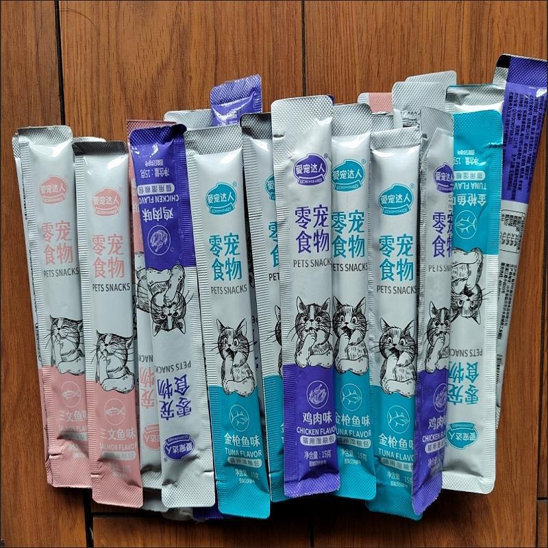爱宠达人猫条宠物猫零食妙鲜包猫咪零食湿粮猫罐头成幼猫增肥发腮