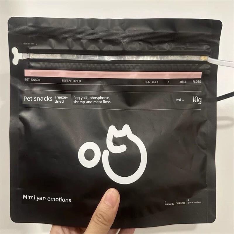 喵喵燕居舍蛋黄磷虾冻干宠物零食猫粮伴侣营养猫狗拌饭鸡牙线
