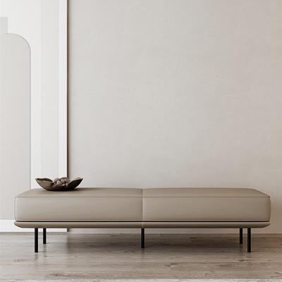 意式轻奢卧室床尾凳衣帽间服装店沙发凳长条凳现代家用门口换鞋凳