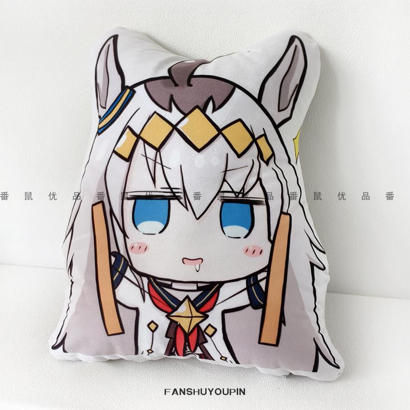 赛马娘小栗帽娃娃抱枕毛绒玩偶游戏周边异形枕头定制同学生日礼物