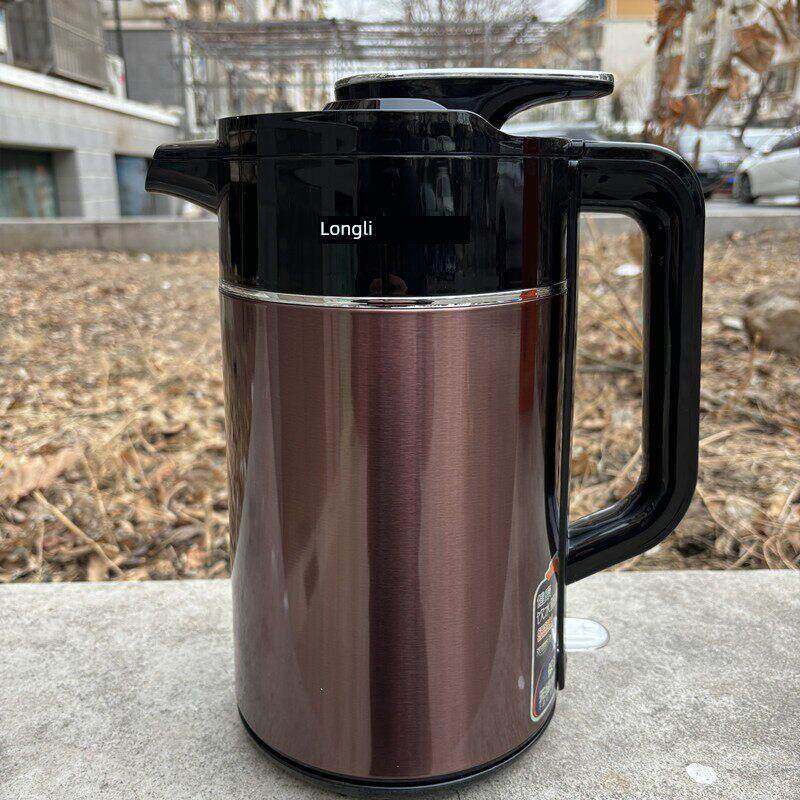 龙力电热水壶家用烧水壶全自动恒温保温一体304不锈钢开水热水瓶