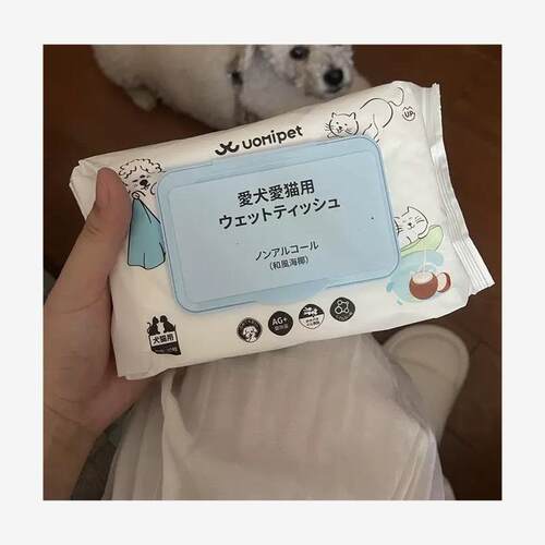 uomipet宠物湿巾猫专用纸