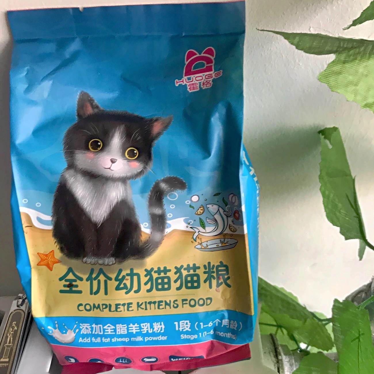 猪小猫猫粮1 ~ 4个月大猫粮奶饼小颗粒山羊初乳营养小猫饲料不易