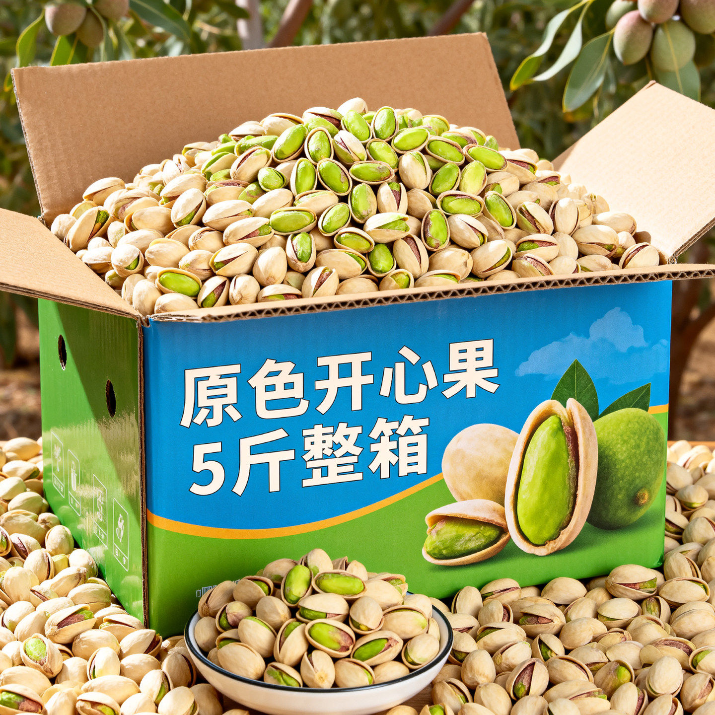 开心果2025新货原味无漂白罐装自然开口特大颗粒炒货干果坚果零食,零食/坚果/特产,开心果,淘宝优惠券,粉丝福利购,淘宝优惠卷