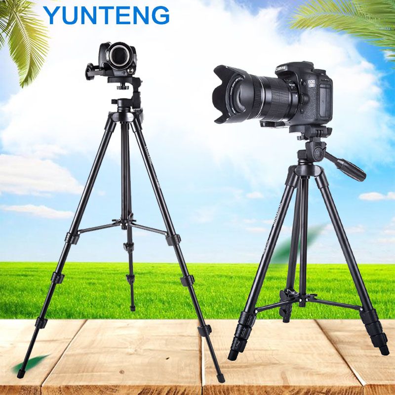 云腾520三脚架521适用于佳能尼康索尼单反相机支架摄像机拍照支架