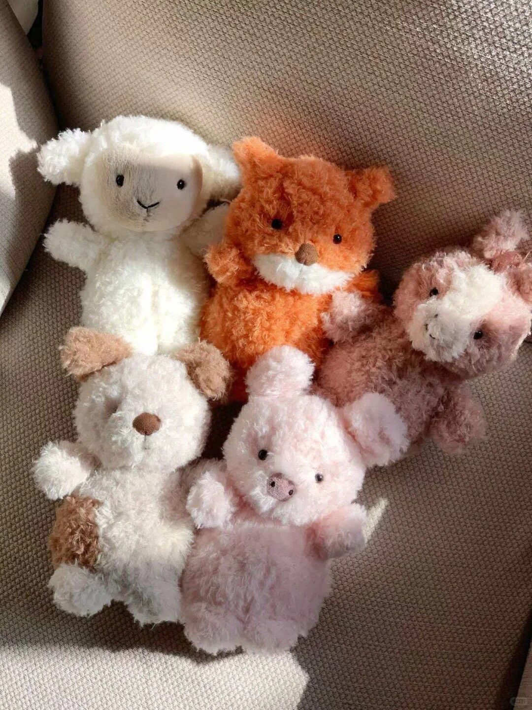英国Jellycat小狗小马小熊小狐狸图片