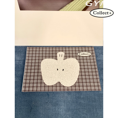 苹果丝圈地垫入户门垫子