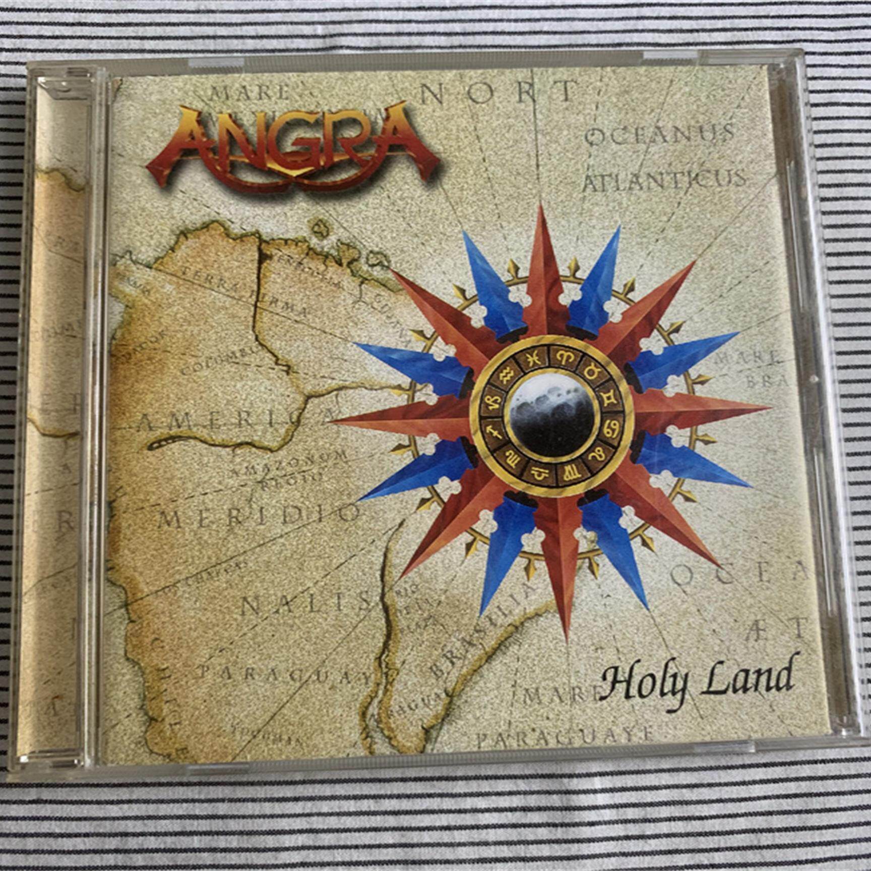Оригинальная версия диска Angra-Holy Land без цензуры, нераспечатанного Изображение 1