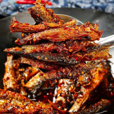 味了谁香辣手撕鱼开盖即食