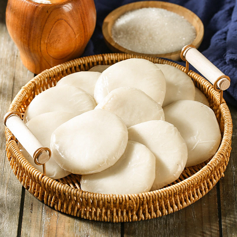湖南糯米糍粑纯手工高粱糍粑红糖糍粑半成品年糕四川非贵州叶儿粑