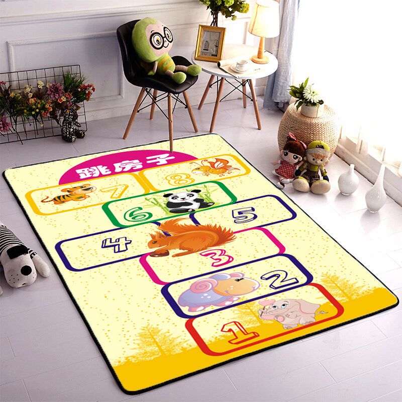 早教中心地毯定制幼儿园地毯室内跳房子地毯地垫室内卡通地垫定做|ruв категории домашний ткань, ковер - от Buy2taobao.com для оказания профессиональной услуги покупки агента Taobao