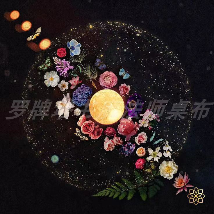 塔罗桌布塔luo牌罗牌塔书桌布