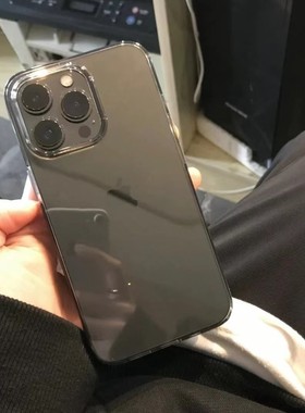 苹果17PROMAX高级黑灰色透明16适用iphone15Pro手机壳mini潮14/13情侣xr硅胶软壳8plus磨砂硬壳12