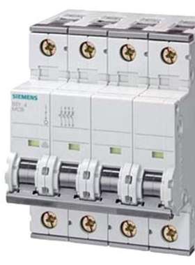 Siemens 5SY7613-8 西门子 SENTRON 5SY7 MCB 4P 13A 曲线D 400V
