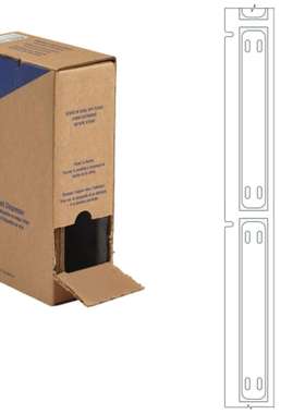 Brady BM71H-2-7643-WT B-7643 Heatex 聚氨酯电缆标签 白色电缆