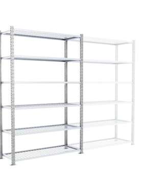 Manorga BTSPRI251060GRID1 镀锌钢板储物架系统 2500mm x 1000mm