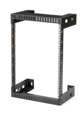 Startech RK15WALLO 星科 黑色15U钢制服务器机架 配备两柱框架