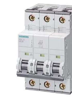 Siemens 5SY8350-8BB08 西门子 SENTRON 5SY8 MCB 3P 50A 曲线 D