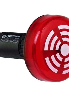 Werma 150.100.67 150系列红色连续照明信标 115伏内置安装LED灯