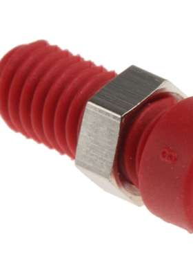 Hirschmann 930308701 赫希曼测试与测量 红色母香蕉插座 2mm连接