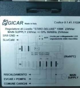 Gicar控制器CODICE 9.141.11G00 230VAC