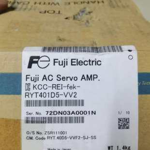 富士FUJI伺服驱动器RYT401D5-VV2