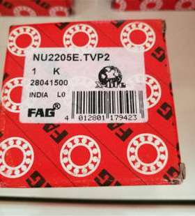 FAG NU2209E.TVP2德国进口轴承205 206 2207 2208 2209 2210 2211