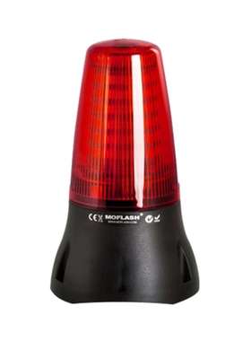 Moflash LEDD125-04-02 LEDD125系列红色多效信标 230 V 交流 表