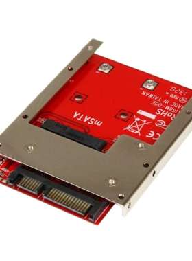 Startech SAT32MSAT257 星科 端口mSATA mSATA SSD转2.5 SATA适配