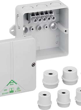 Spelsberg 80442101 斯特柏格 Abox m 040系列灰色聚苯乙烯接线盒