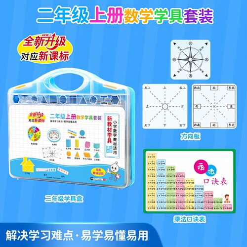 二年级上数学教具乘除口诀七巧板