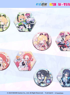 Muse Dash x 蔚蓝档案 联动 徽章套组 喵斯快跑官方周边