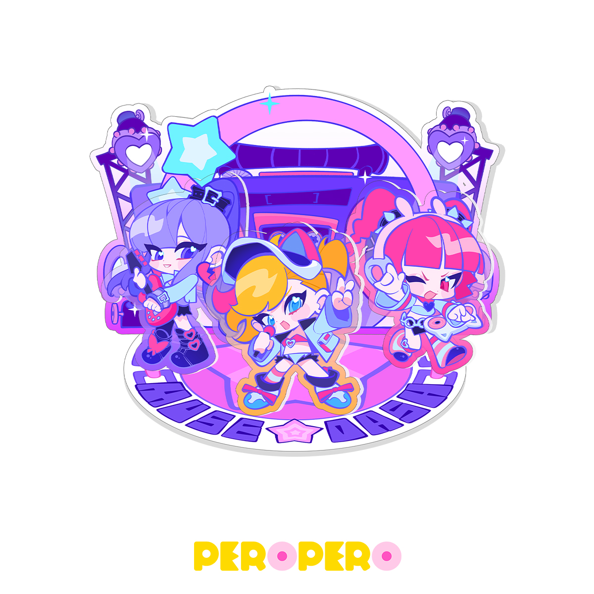 偶像巡演组合立牌舞台现场周边