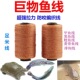 甲鱼线鲶鱼昂刺地插黑鱼黄鳝甲鱼钩防咬线爆炸钩线轮胎线主线 包邮