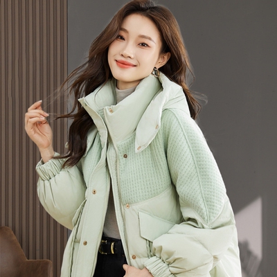 芯依梦羽绒棉短款韩版宽松