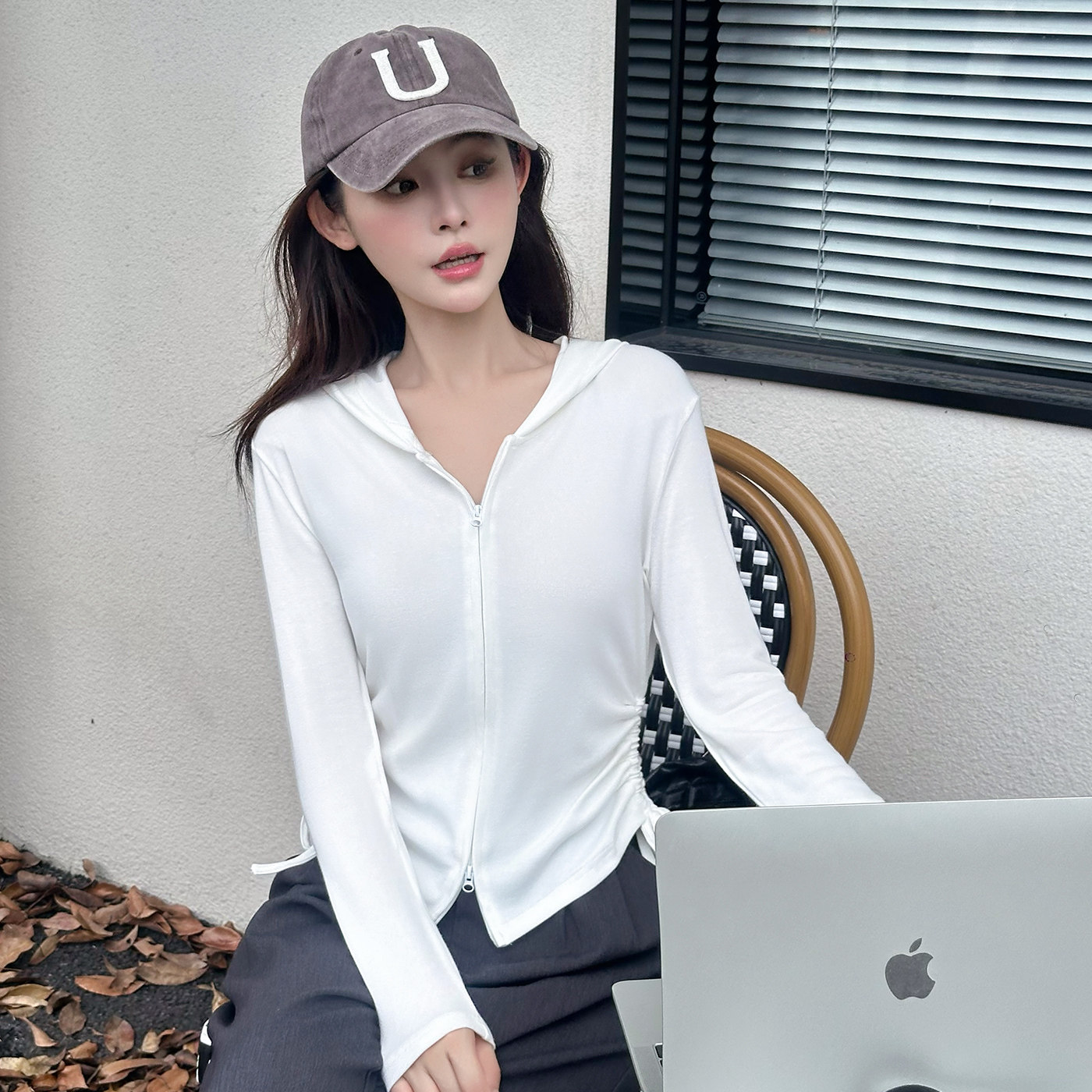 长袖T恤女卫衣女打底帽衫上衣秋