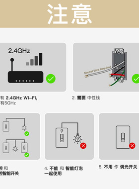 wifi涂鸦智能家居toggle拨动开关app远程控制单双控美规开关
