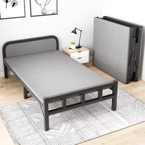 折叠床单人铁艺成人家用简易床