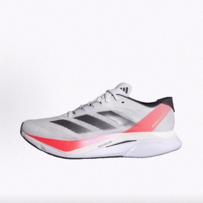 adidas Adizero Boston 12 低帮 训练长跑跑步鞋 男款