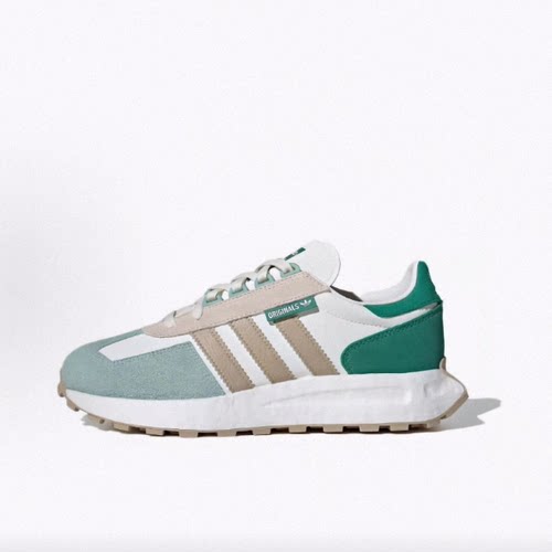 adidas originals Retropy E5 合成革 低帮 生活休闲鞋 男女同款