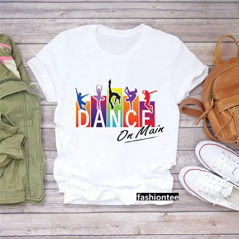 尊巴舞蹈服跳尊巴的衣服装上衣T恤夏季女宽松大码训练功服健身服