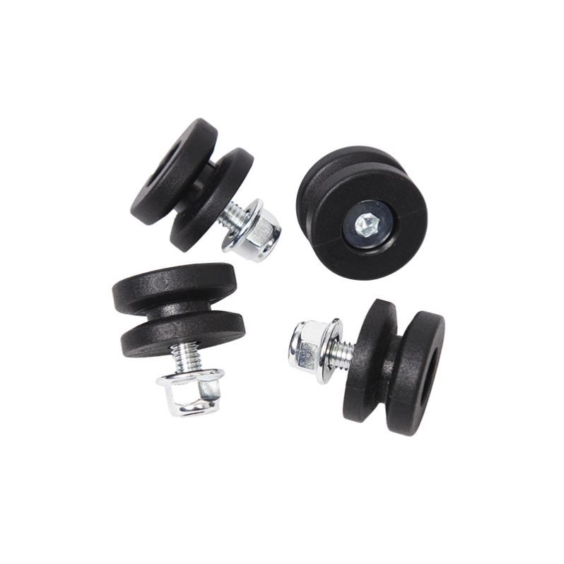 电动车摩托车铝合金尾箱通用快拆卡扣后备箱配件底座固定塑胶支架