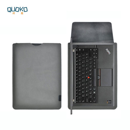 联想Thinkpad X270 X280 X260笔记本真皮电脑内胆包小米华为戴尔华硕手拿笔记本男女简约电脑包